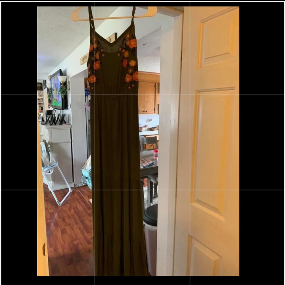 Maxi tank top dress